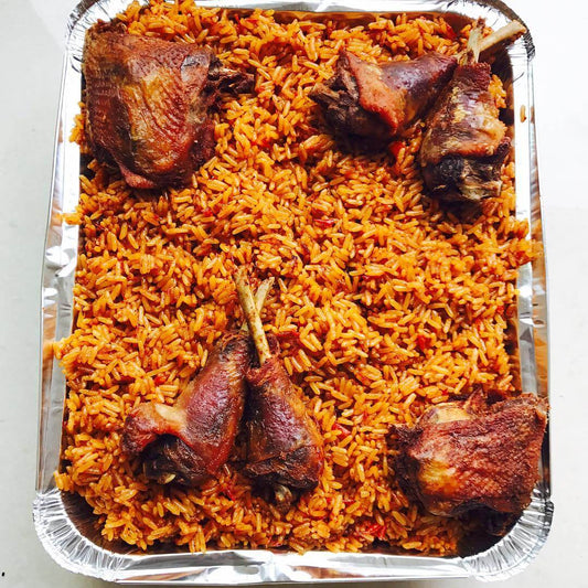 Premium Nigerian jollof rice