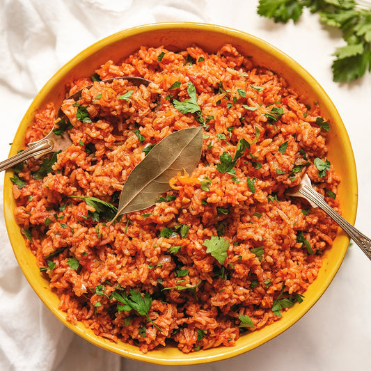 Premium Nigerian jollof rice